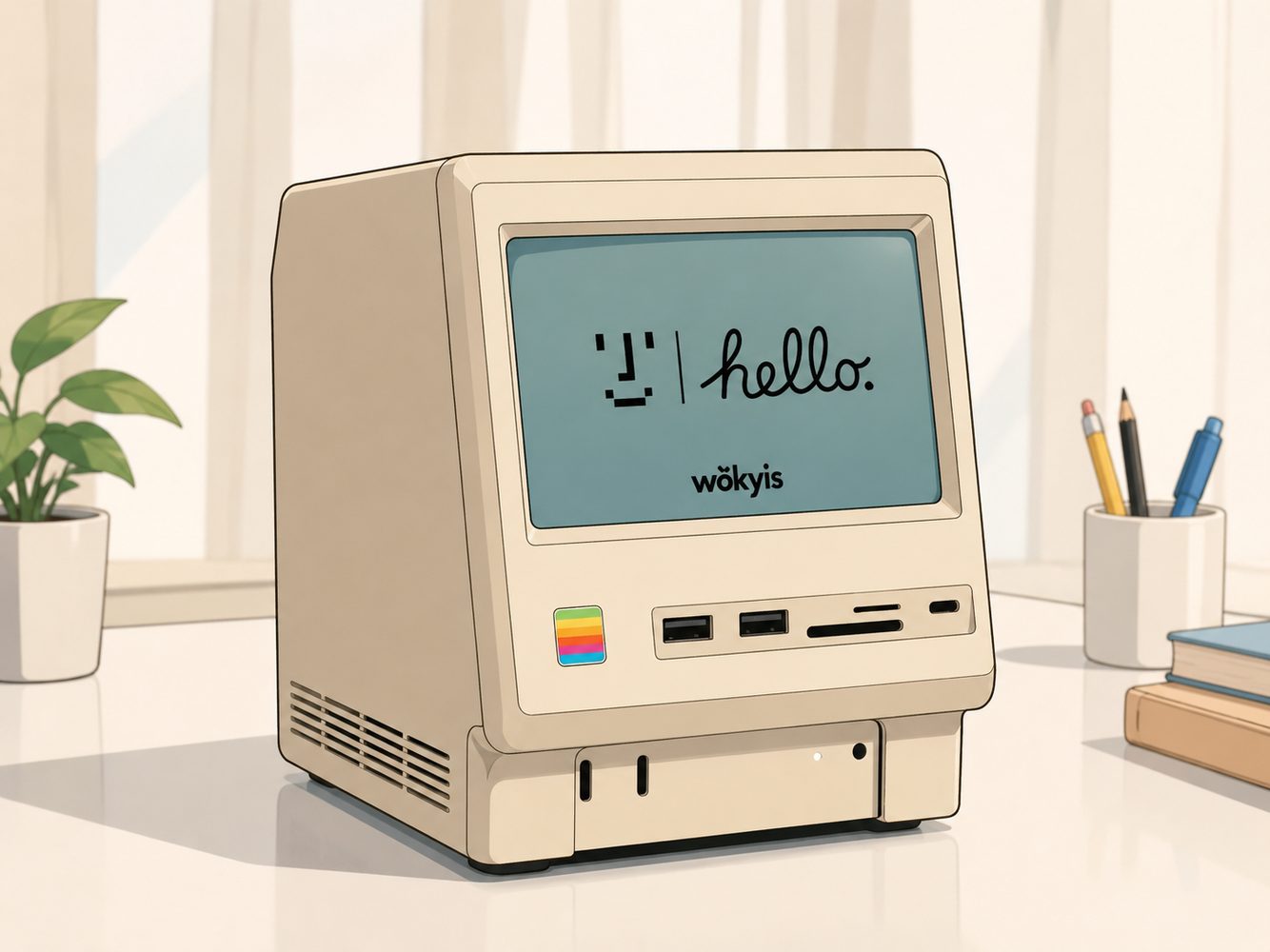 PC-98を思わせるレトロPC